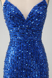 Sparkly Green Bodycon Sequins Lace Up Short Homecoming Dress
