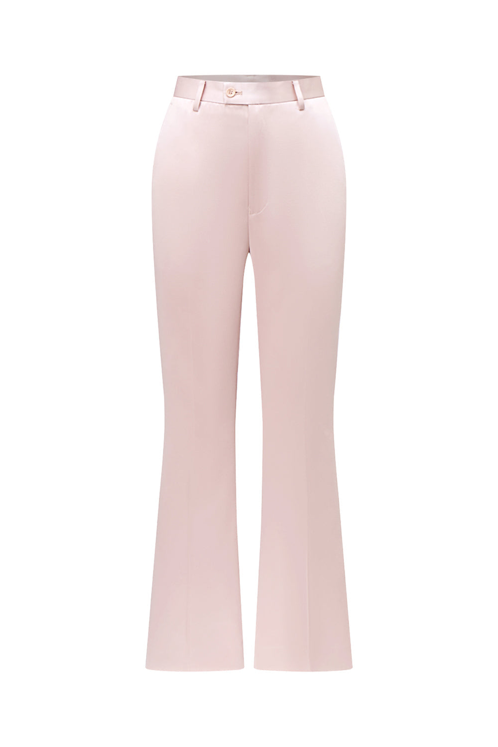 Grey Pink Peak Lapel Satin Slim Fit Women Suits