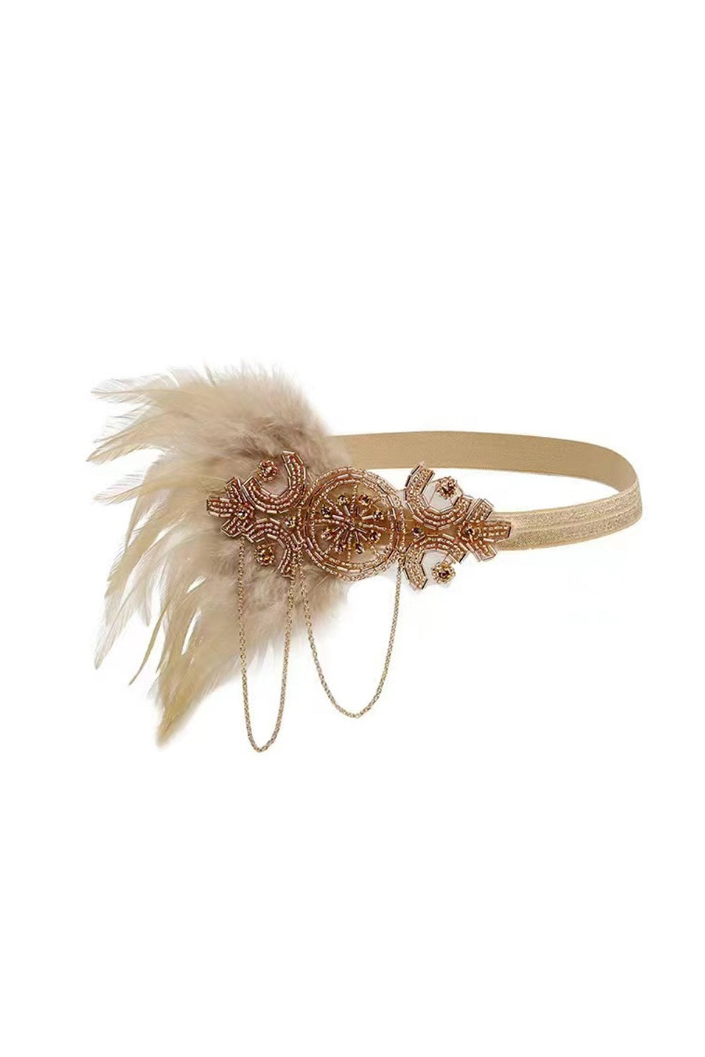 Apricot 1920s Party Accessories Five Pieces Sets