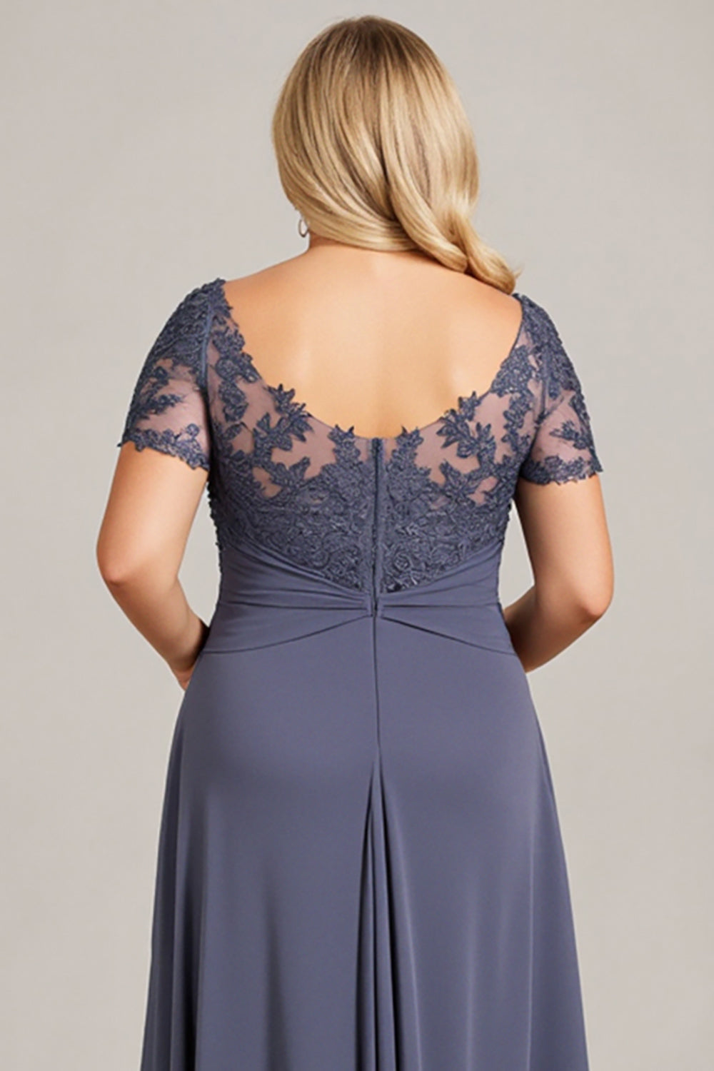 Twilight Chiffon Lace Plus Size Mother of the Bride Dress