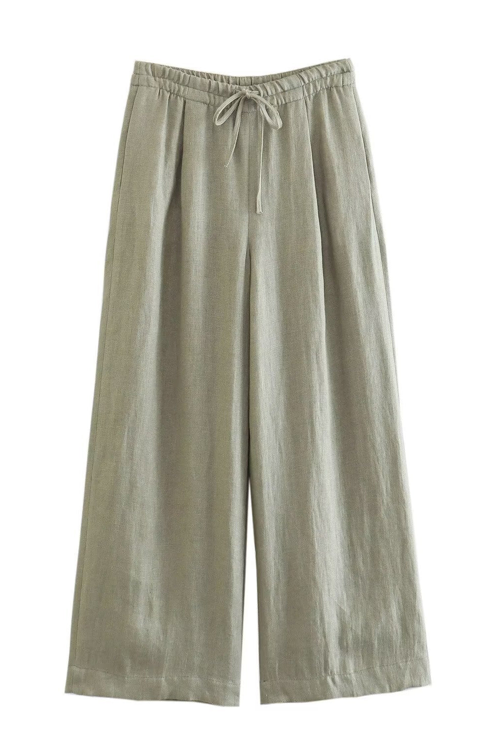 Grey Green 2 Piece Notched Lpael Sleeveless Women Prom Suits