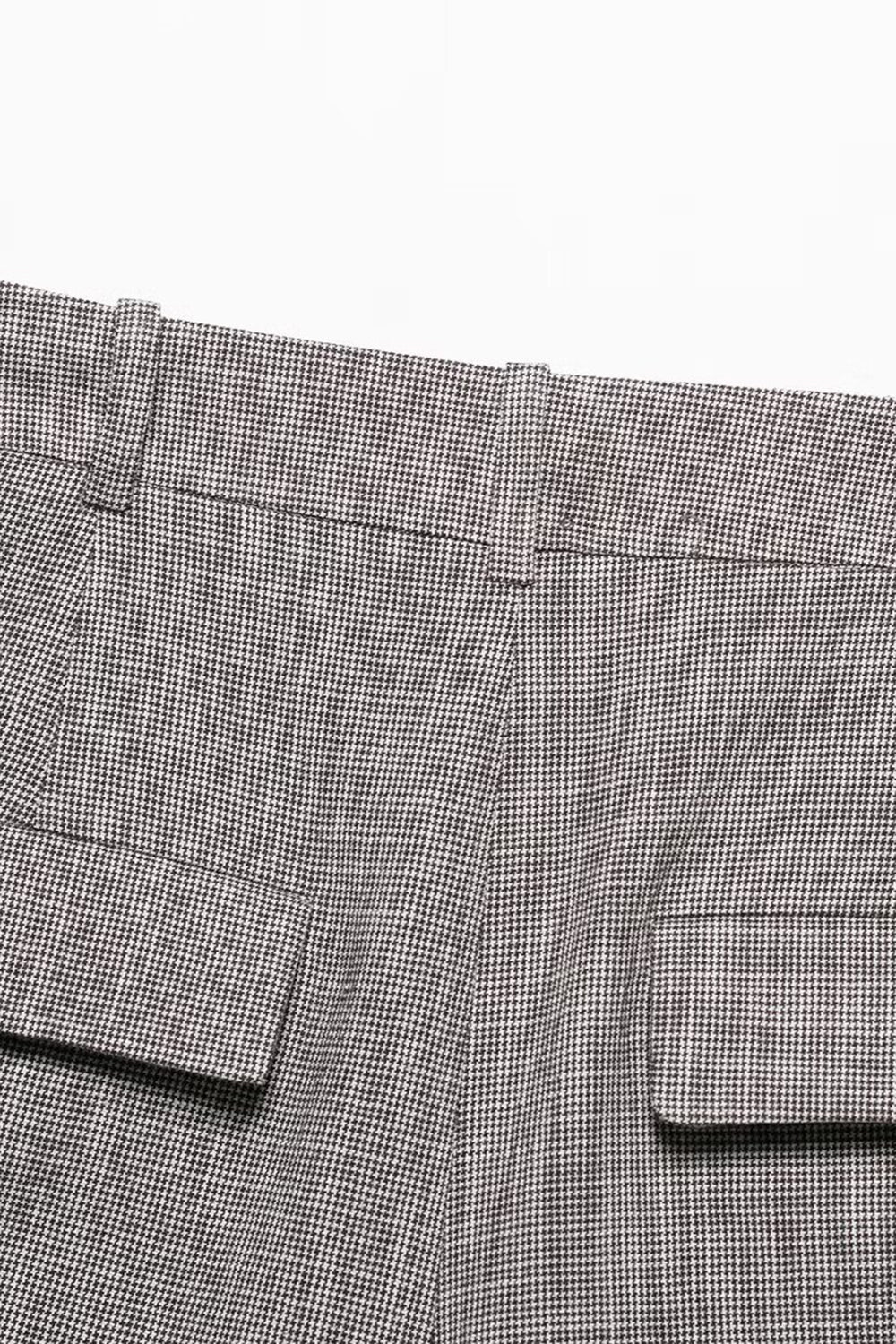 Grey 2 Piece Notched Lapel Women Prom Suits with Belts