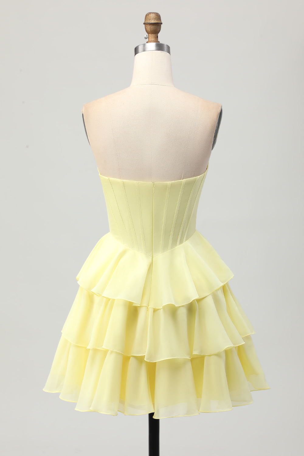 Green A Line Sweetheart Corset Short Prom Dress with Beading
