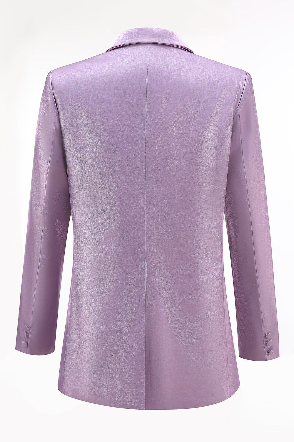 Purple Peak Lapel One Button 2-piece Women Suits