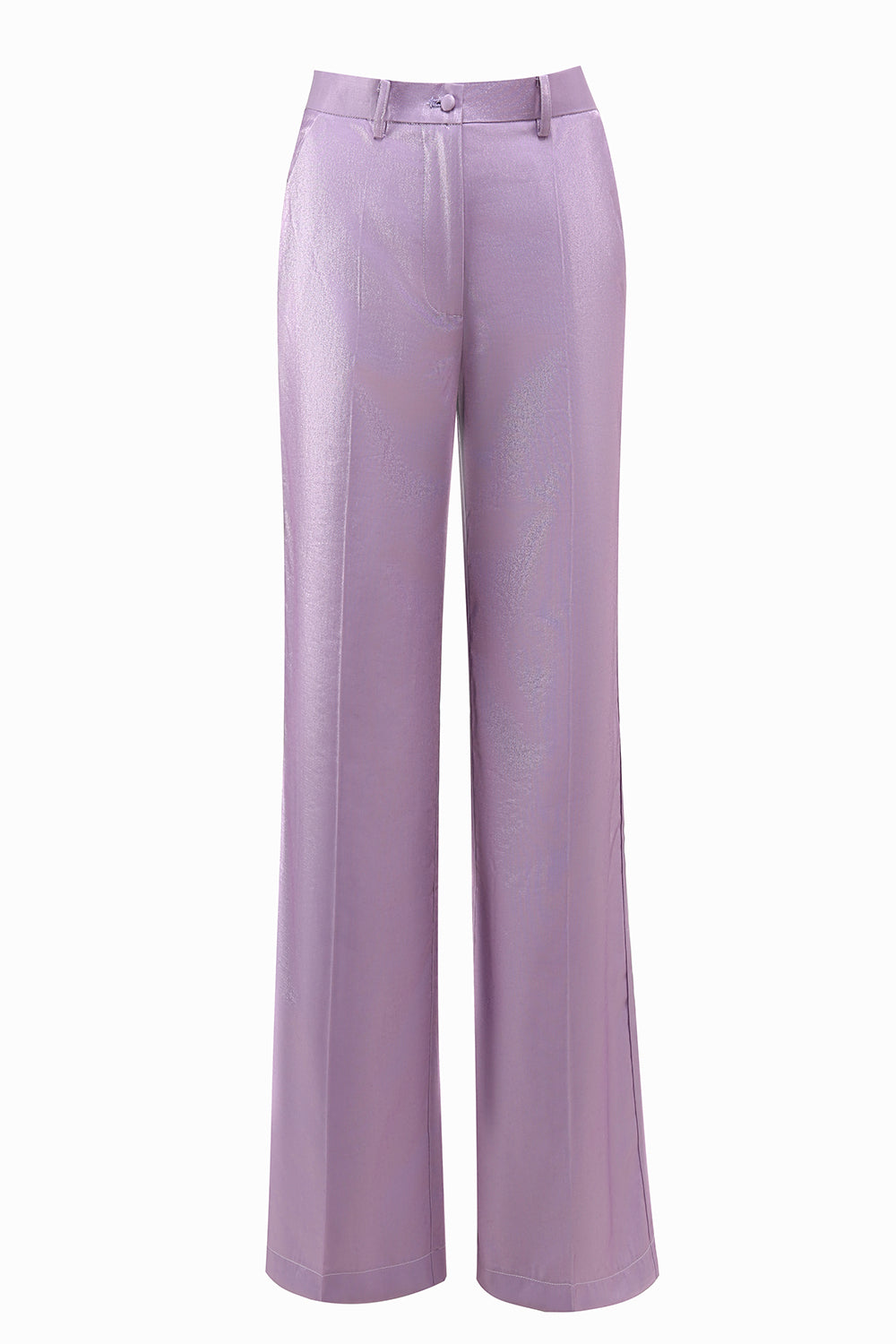 Purple Peak Lapel One Button 2-piece Women Suits