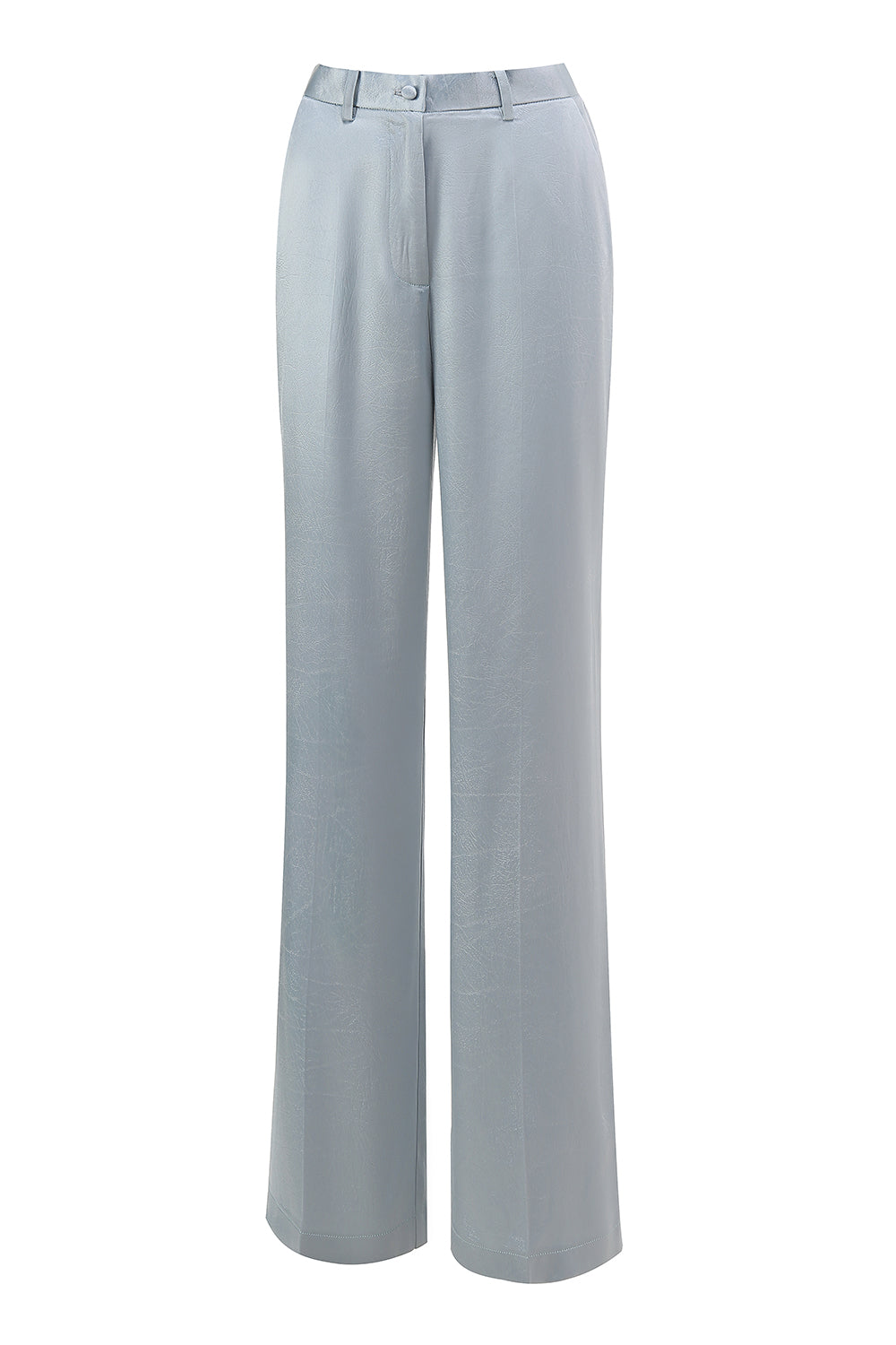 Dusty Blue Peak Lapel 2 Piece Women's Suit with Sash