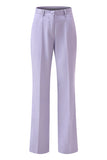 Lilac Peak Lapel Ruched Women Suits with Sash
