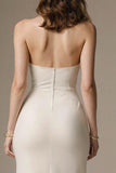 Mermaid Sweetheart Long Ivory Formal Dress