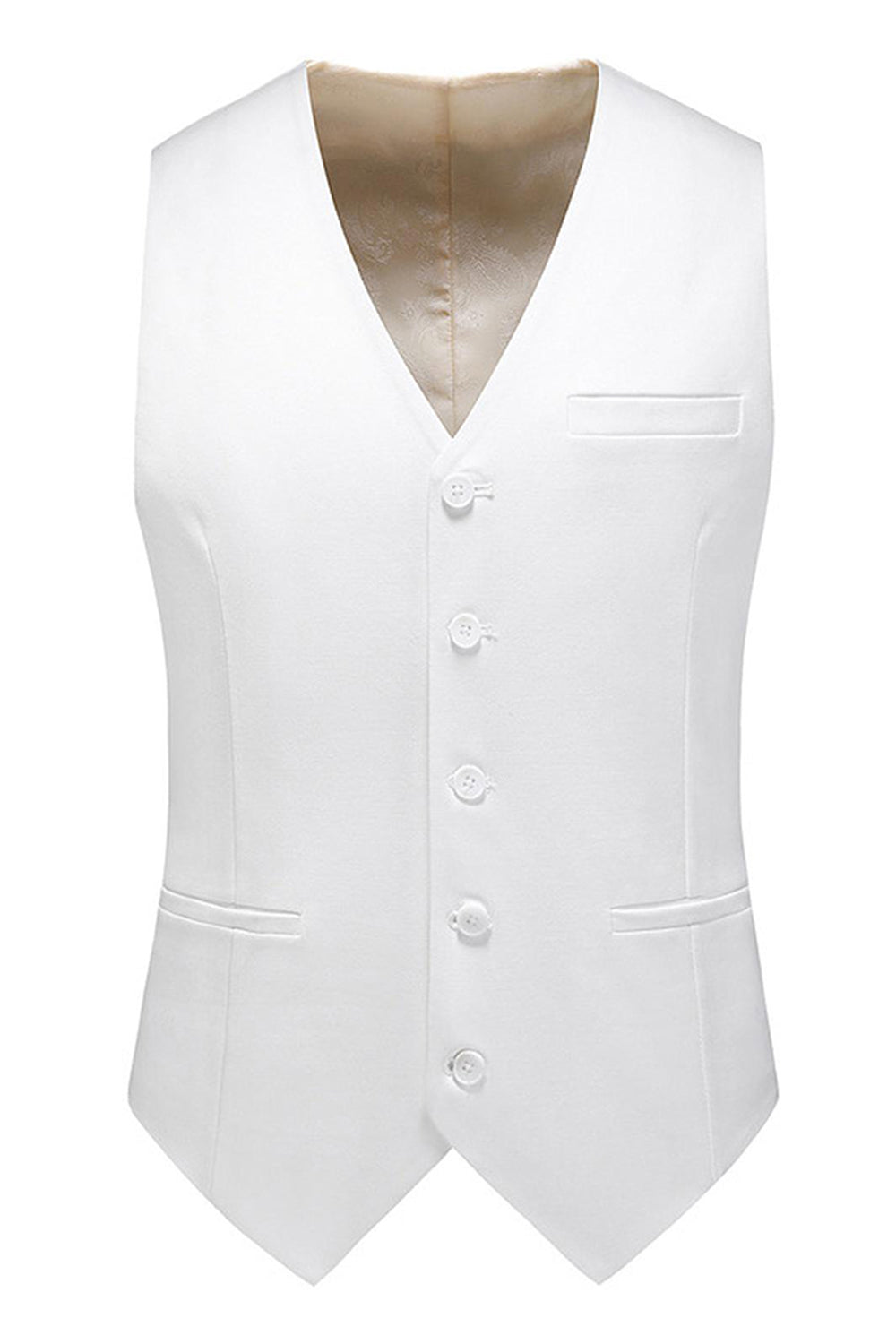 Black Peaked Lapel 3 Pieces Satin Men's Prom Suits