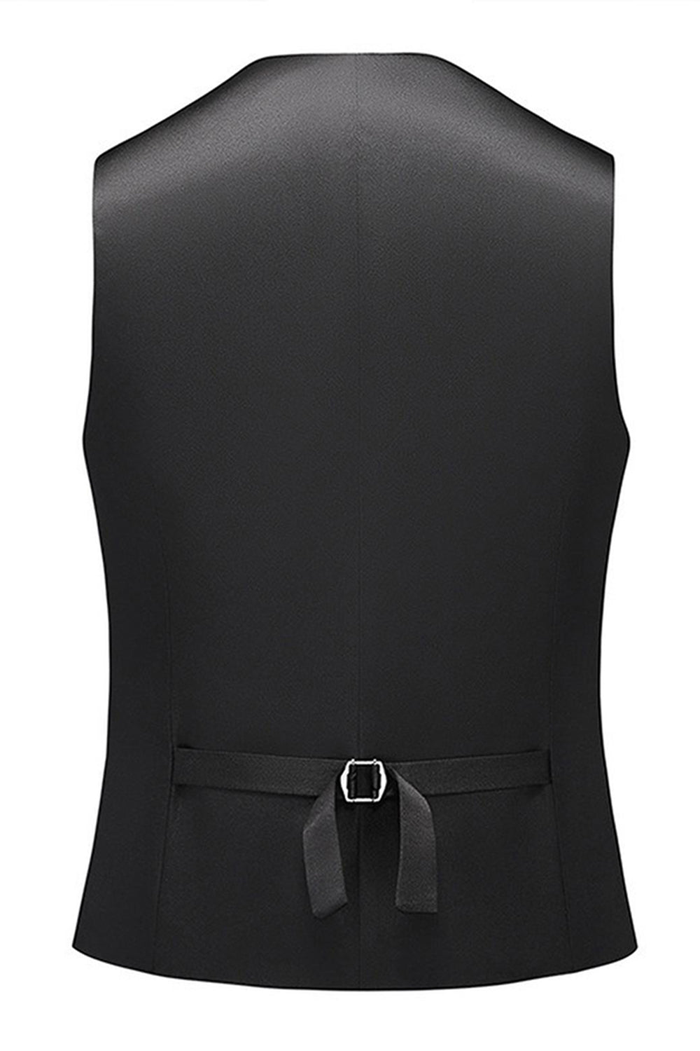 Blue Notched Lapel 3 Piece Jacquard Men's Prom Suits