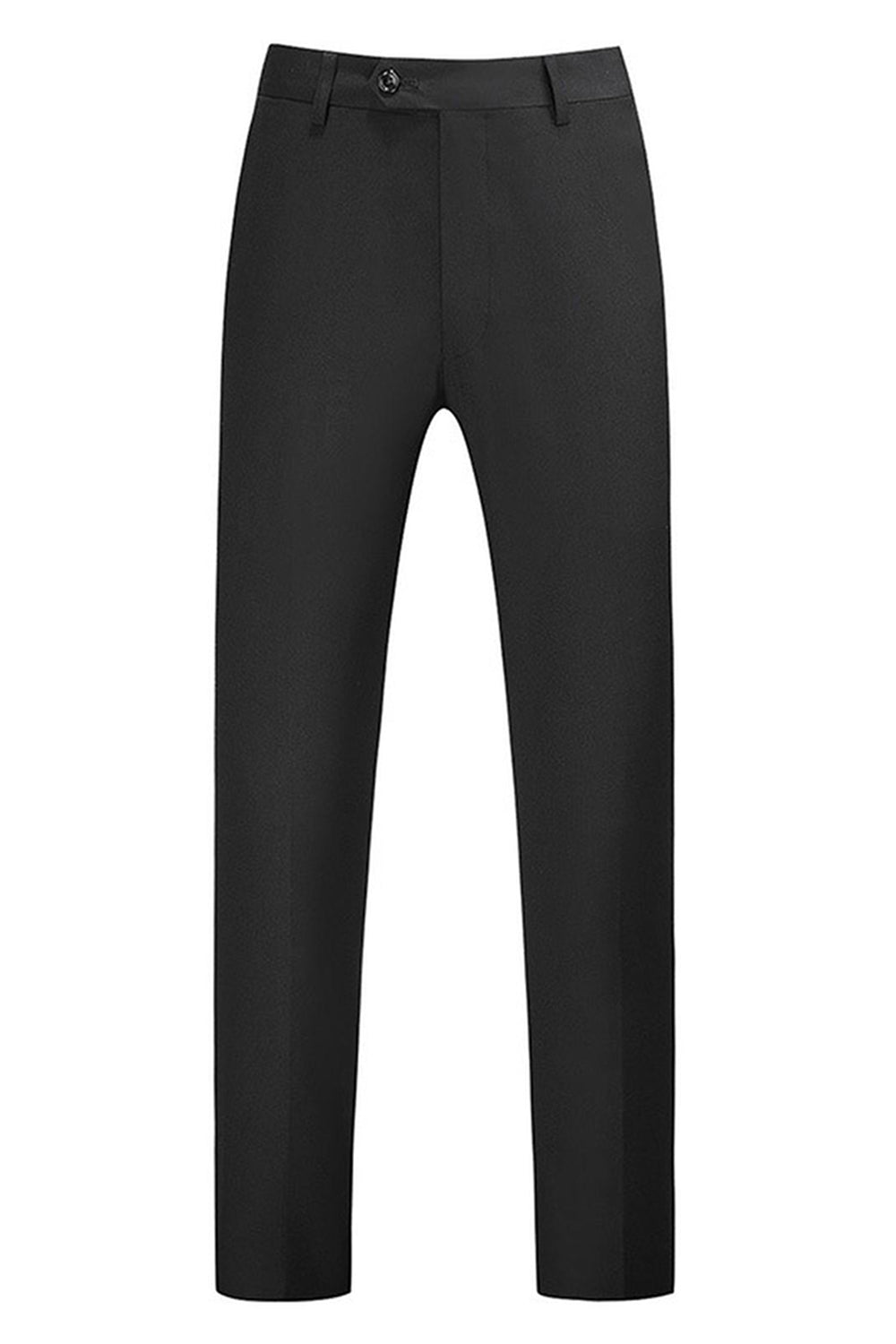 Blue Notched Lapel 3 Piece Jacquard Men's Prom Suits