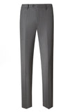 Grey 2 Piece Peak Lapel Single Breasted Men's Prom Suits
