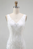 White Bodycon Sequin Short Prom Dress