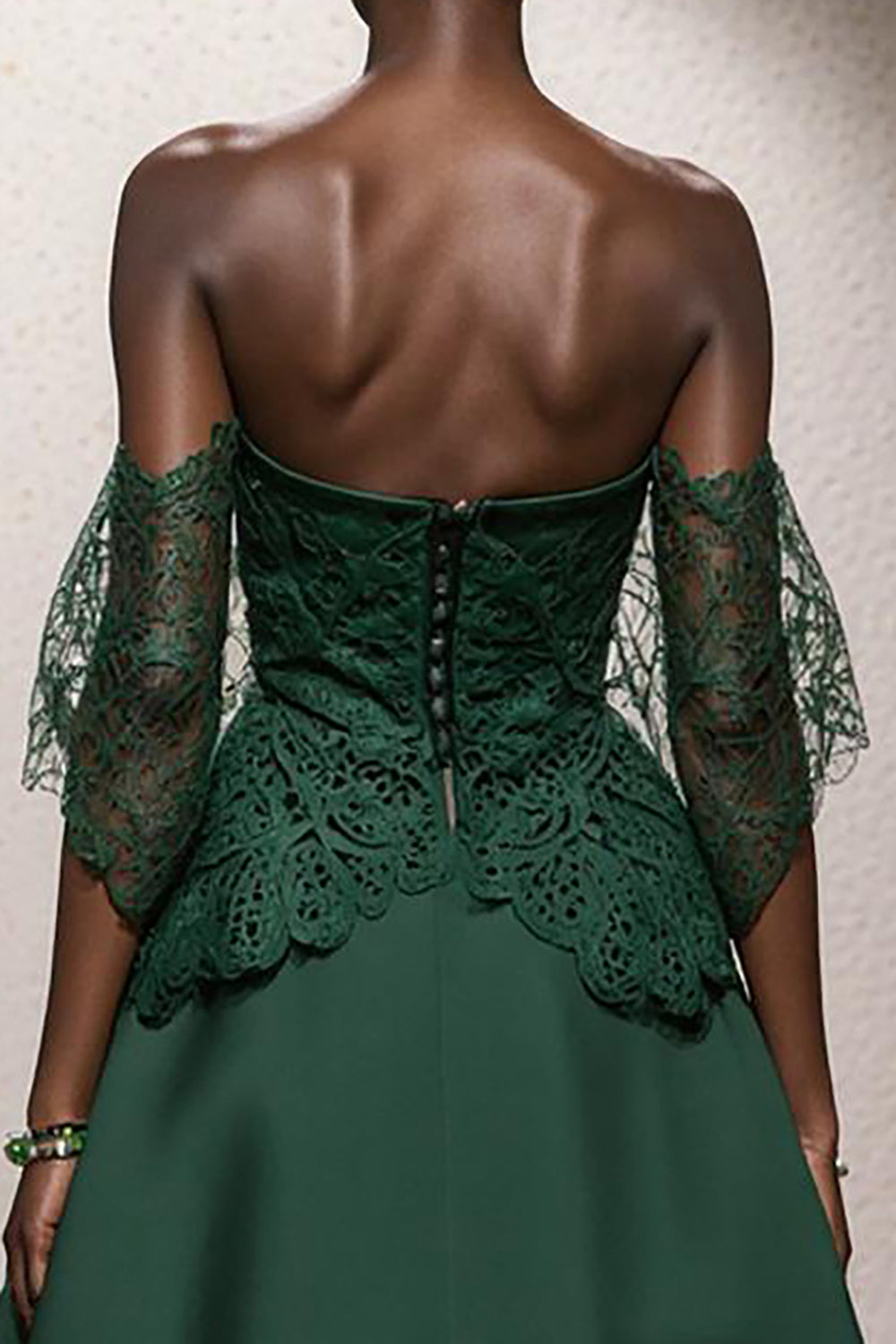 Dark Green Sweetheart A-Line Long Military Ball Dresses with Appliques