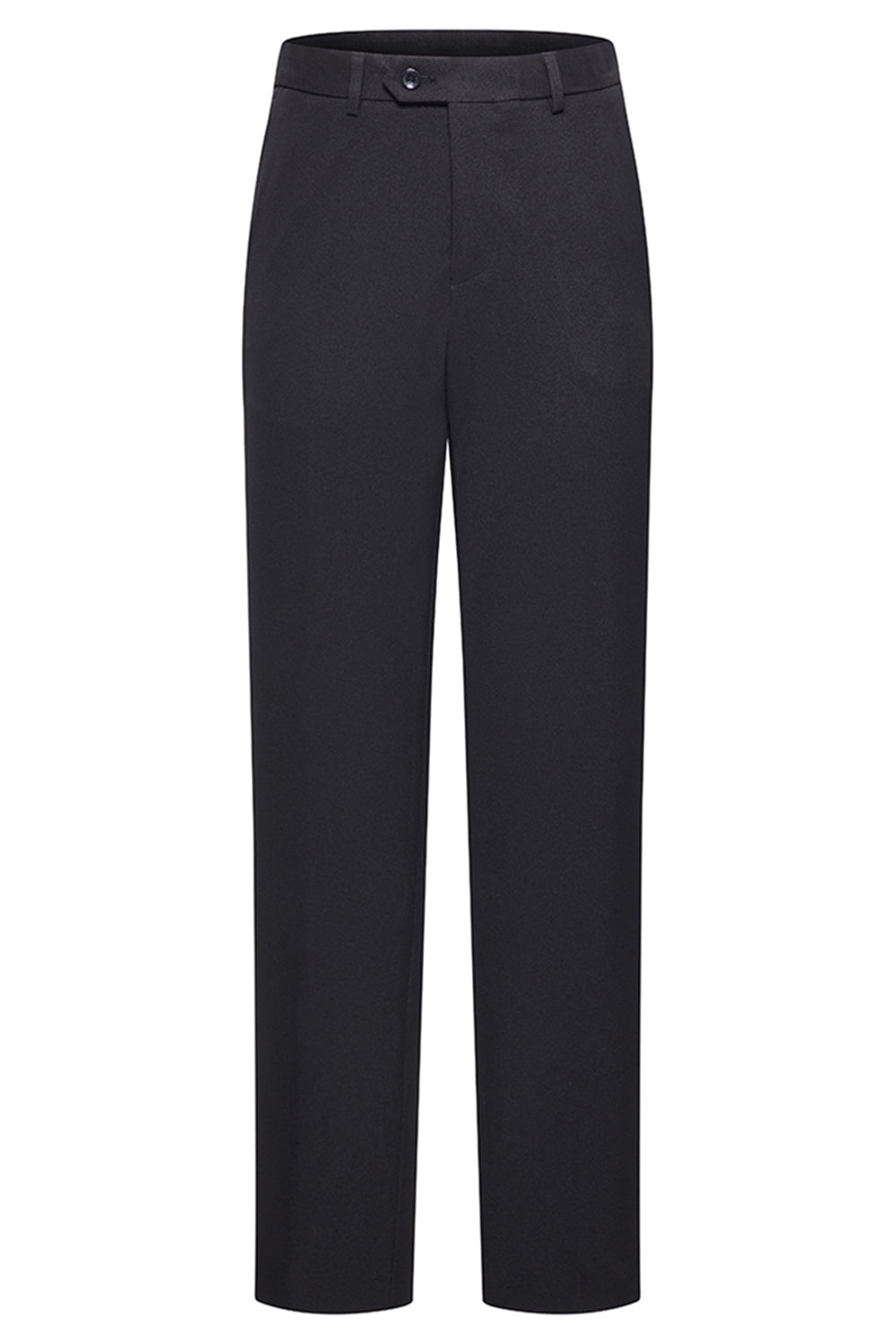 Slim Fit Black 2 Piece Double Breasted Peak Lapel Men's Suits