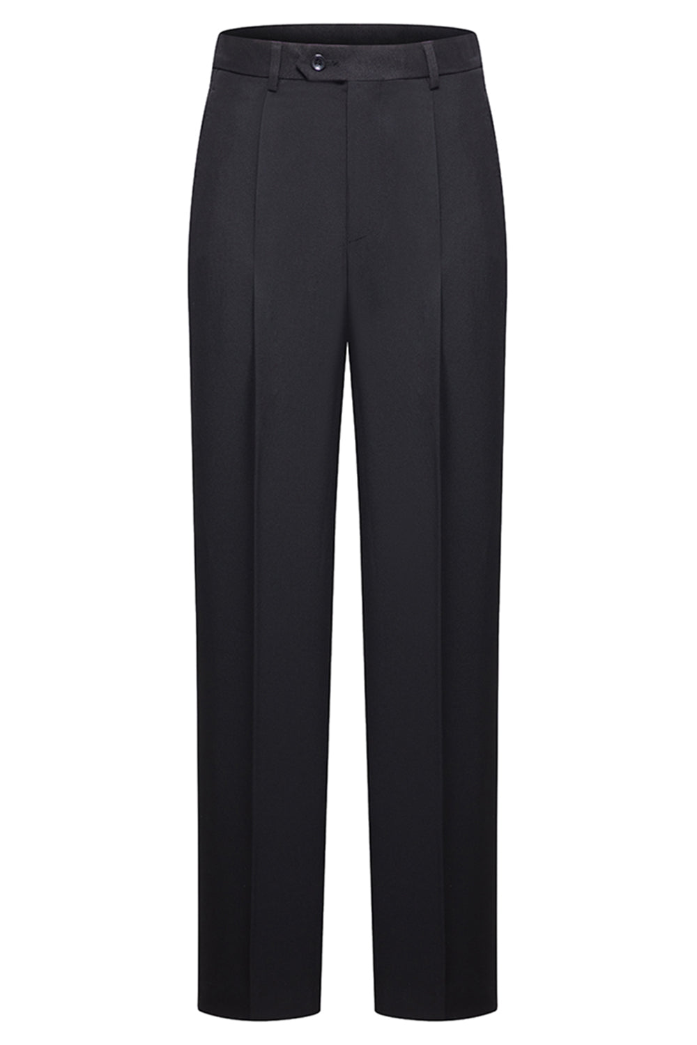 Black Peak Lapel Single Breasted 3 Piece Men's Suits