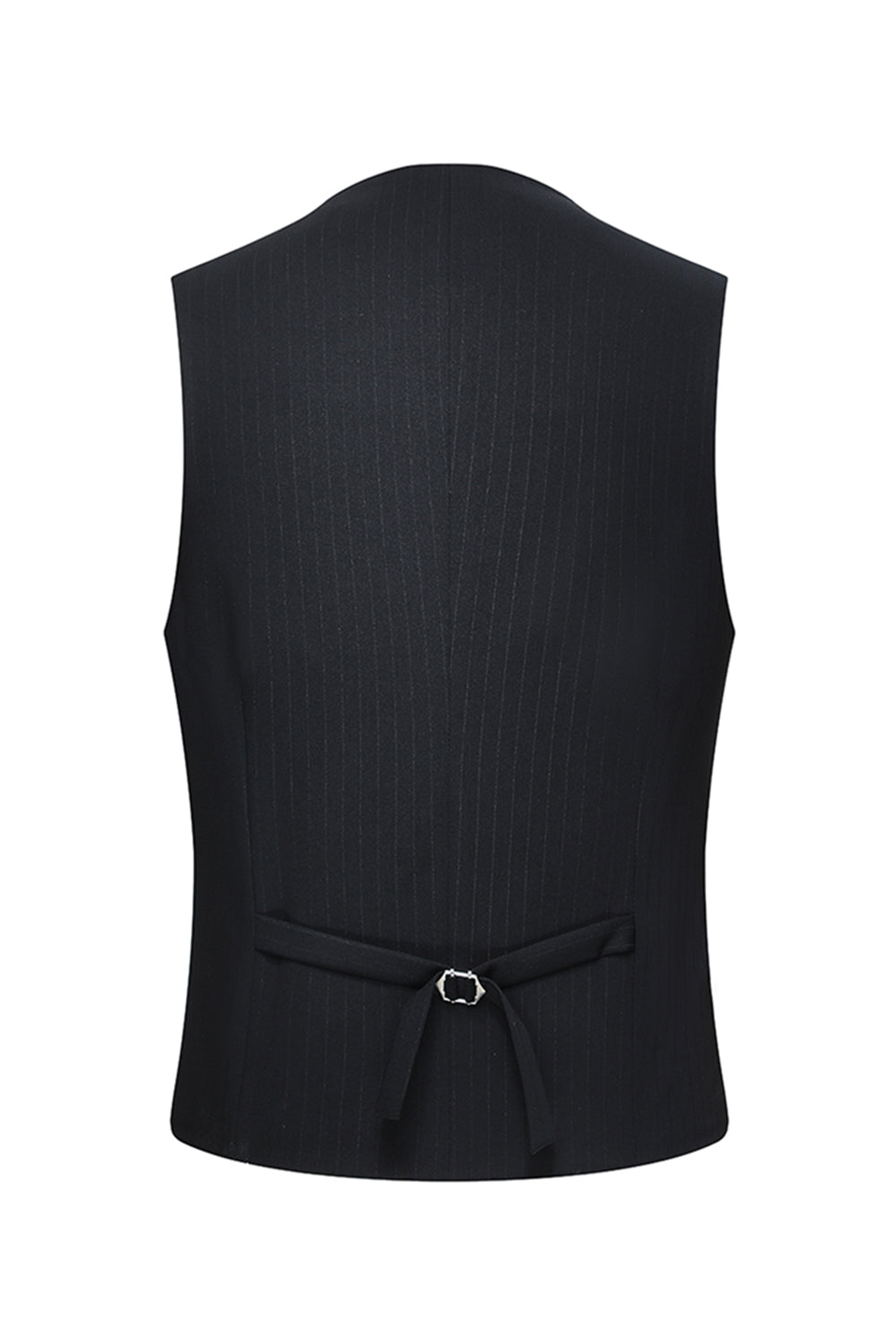 Peak Lapel 3 Piece One Button Slim Fit Black Men's Wedding Suits