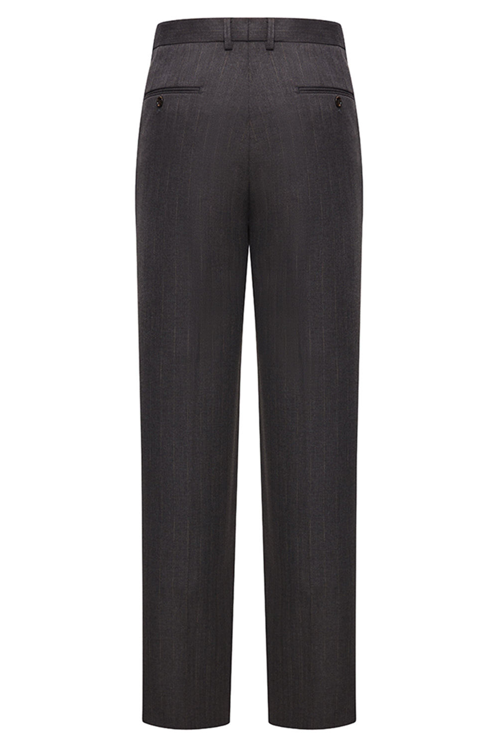 Peak Lapel 3 Piece Single Breasted Coffee Men's Suits