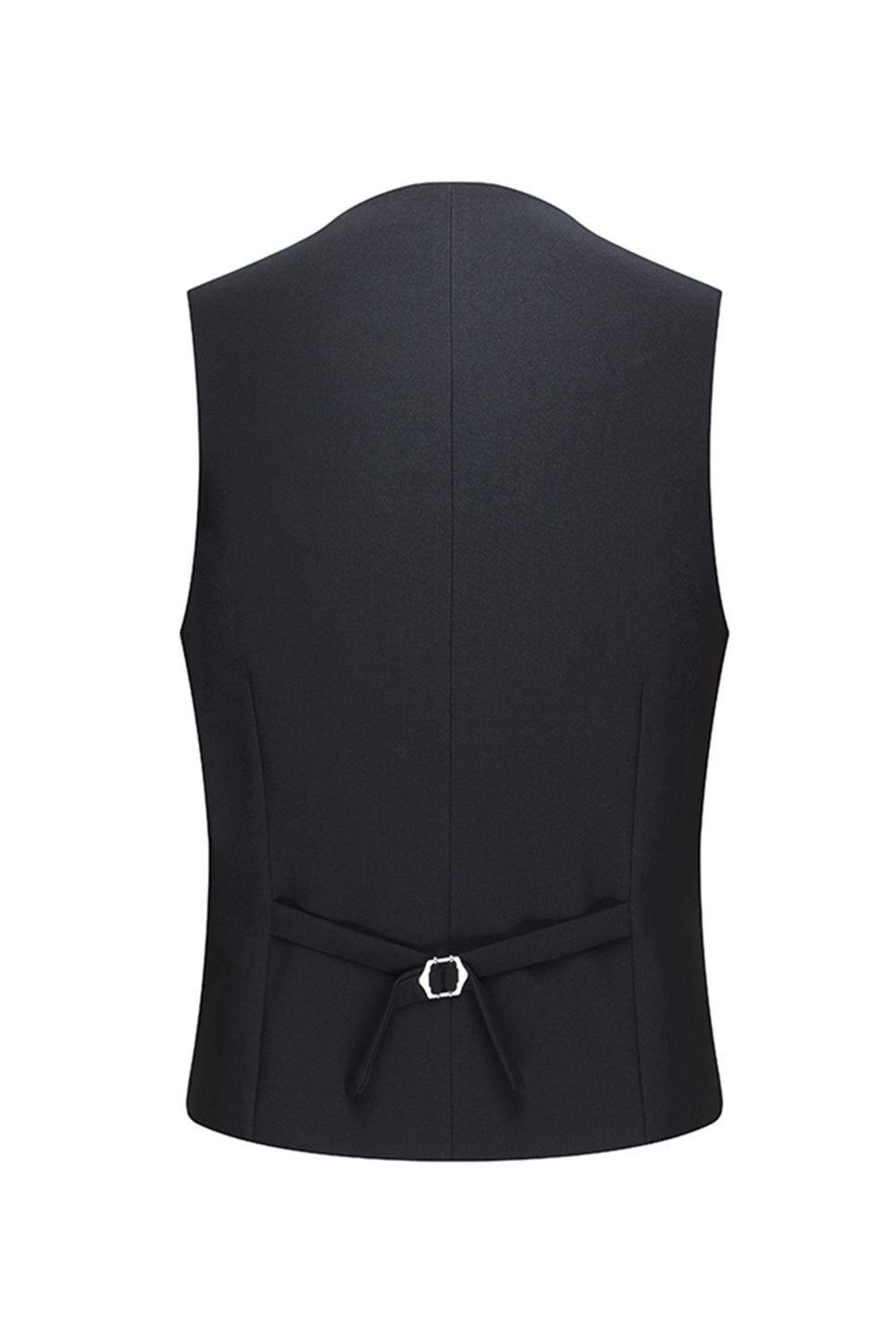 Black One Button Shawl Lapel 3 Piece Men's Suits