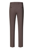 Taupe 3 Piece Slim Fit Notched Lapel One Button Men's Formal Suits