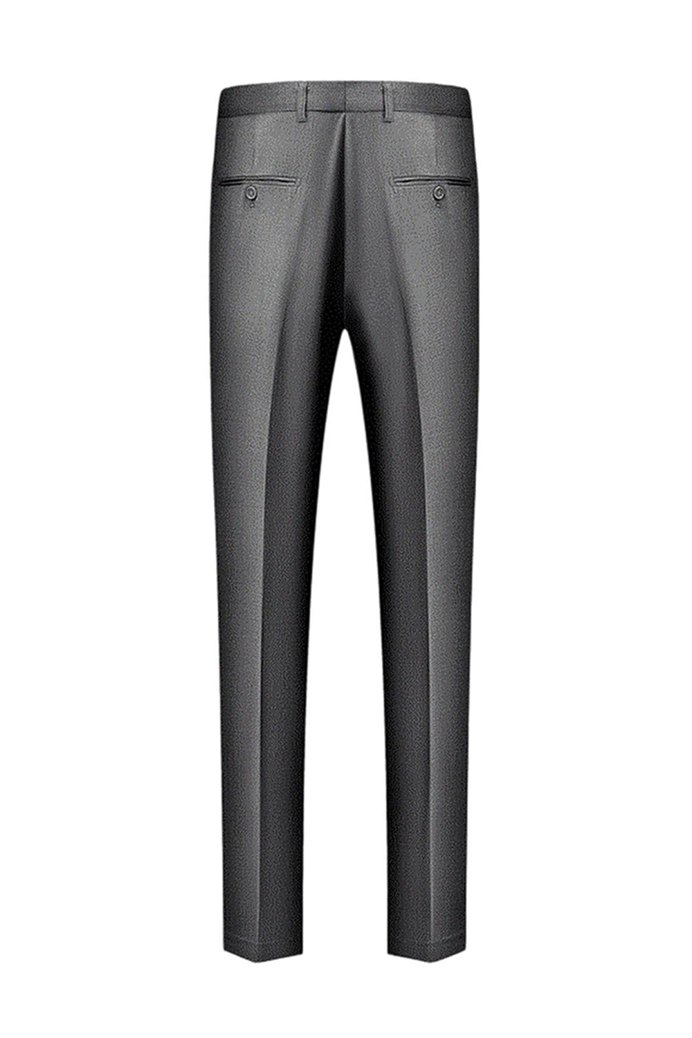 Grey Shawl Lapel Single Breasted Men's Suits