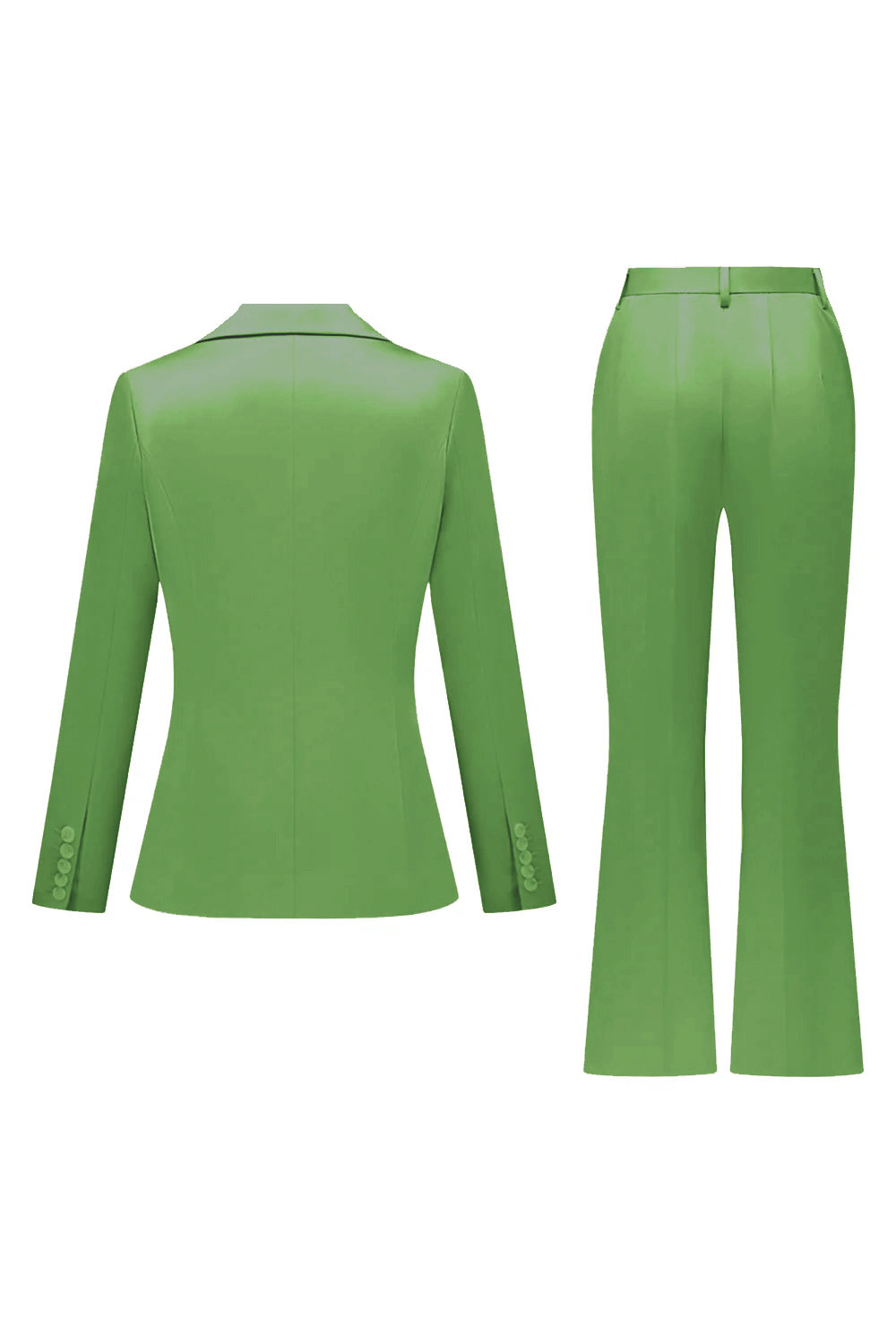 Grey Pink Peak Lapel Satin Slim Fit Women Suits