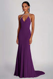 Sheath Pink Beaded Halter Long Chiffon Formal Dress
