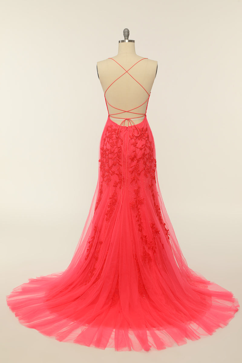 Coral red dresses store