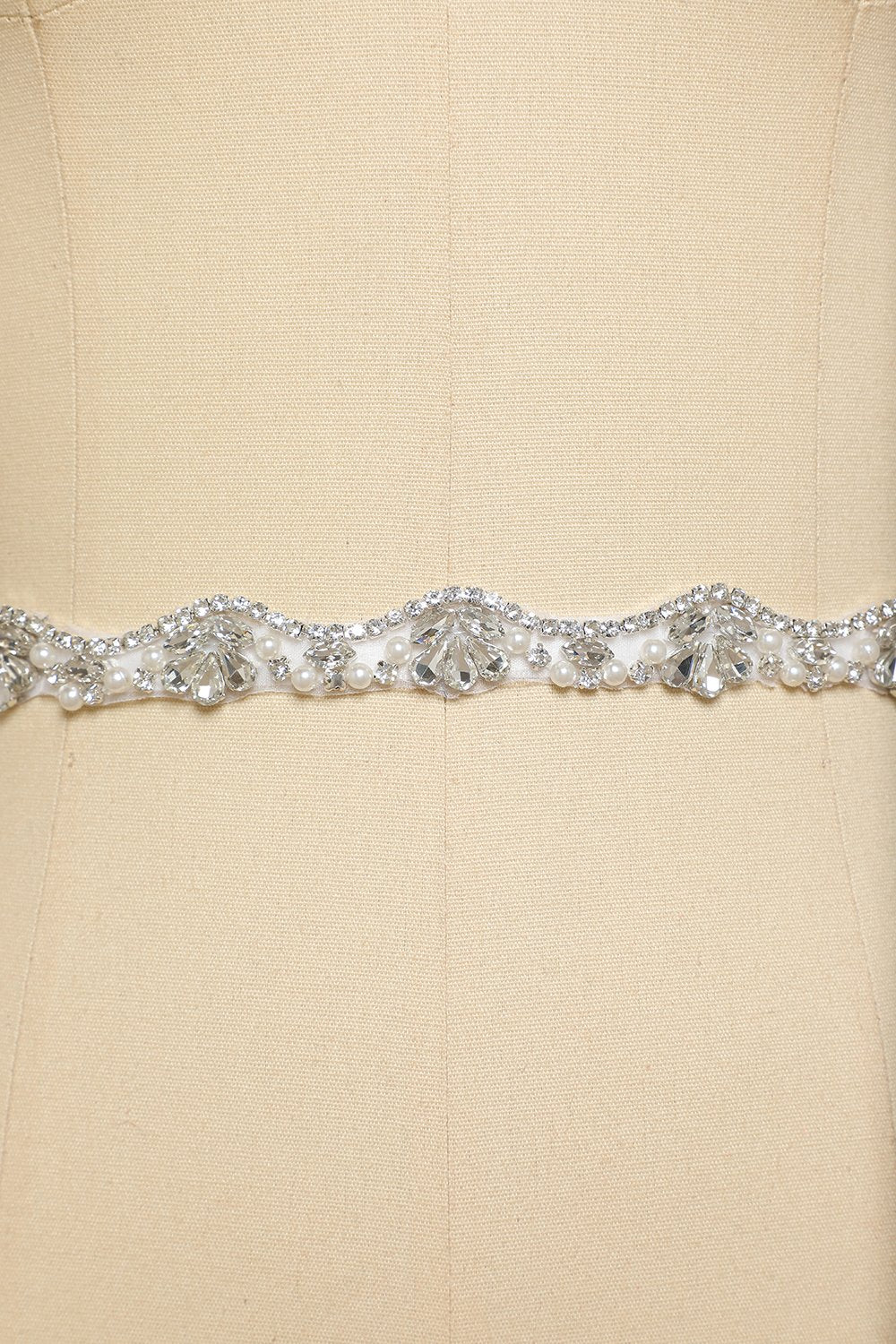 White Belt with Rhinstone