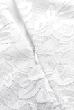White Lace High-low Dress
