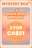 ZAPAKA MYSTERY BOX of 2Pc Polka Dots Dresses
