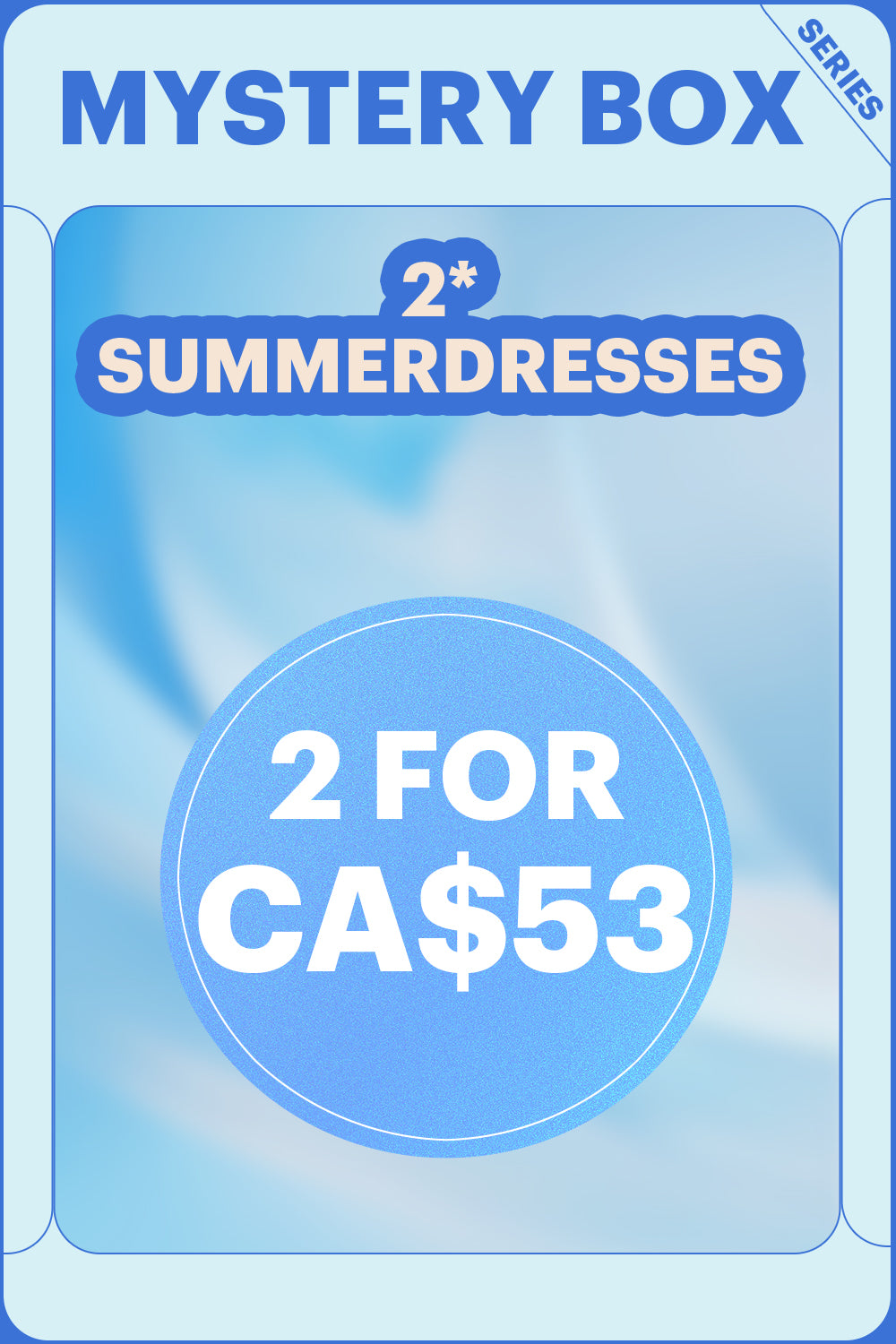 ZAPAKA MYSTERY BOX of 2Pc Summer Dresses