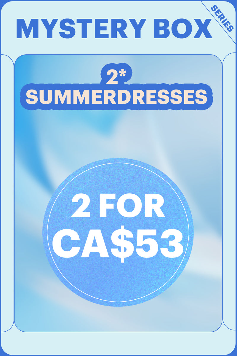 Load image into Gallery viewer, ZAPAKA MYSTERY BOX of 2Pc Summer Dresses
