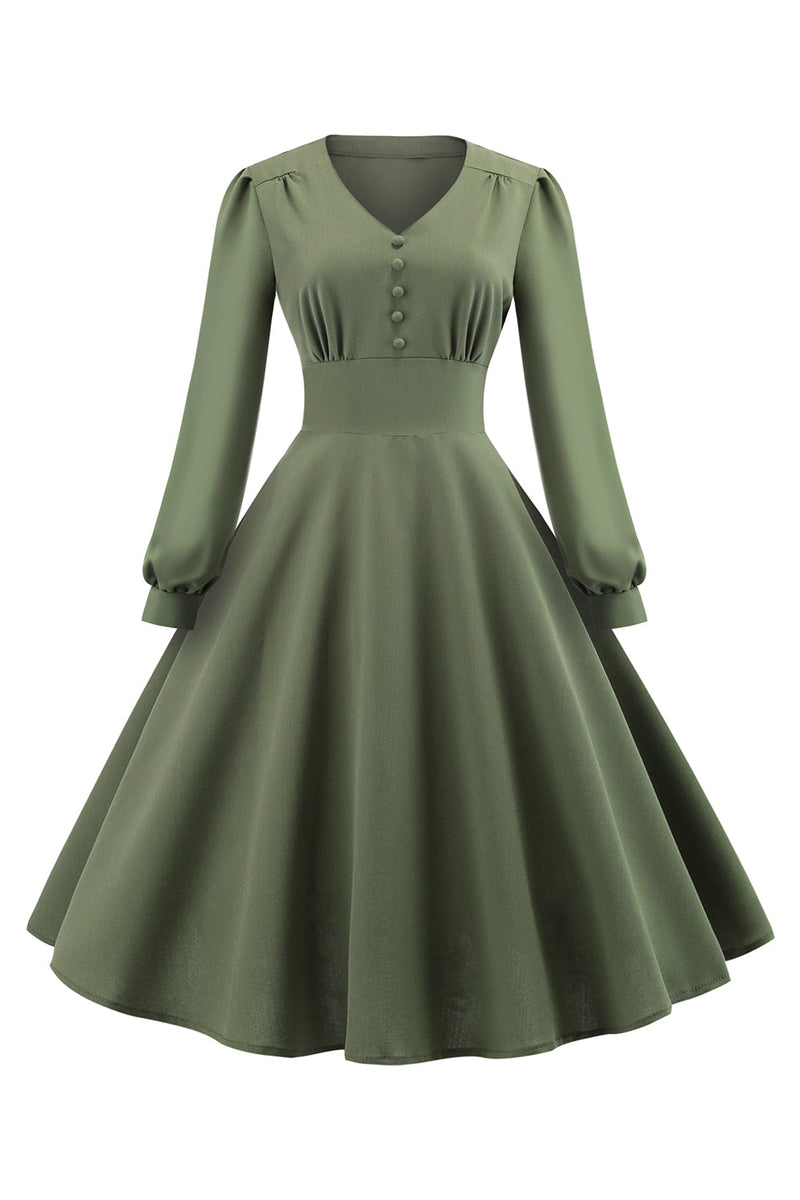 Formal swing store dress with sleeves