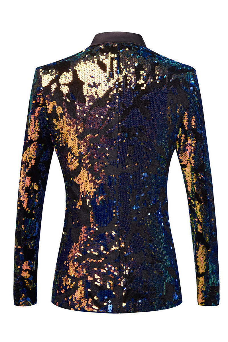 Sequin multi color jacket best sale
