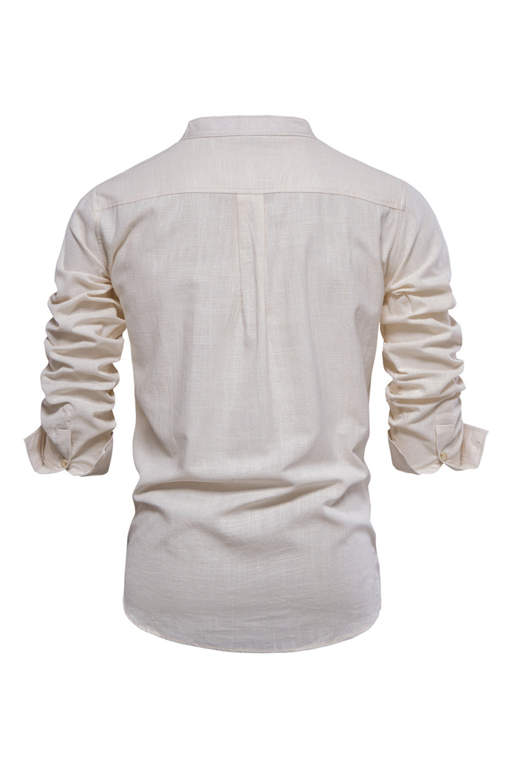 Long Sleeves Black Casual Men's Shirt