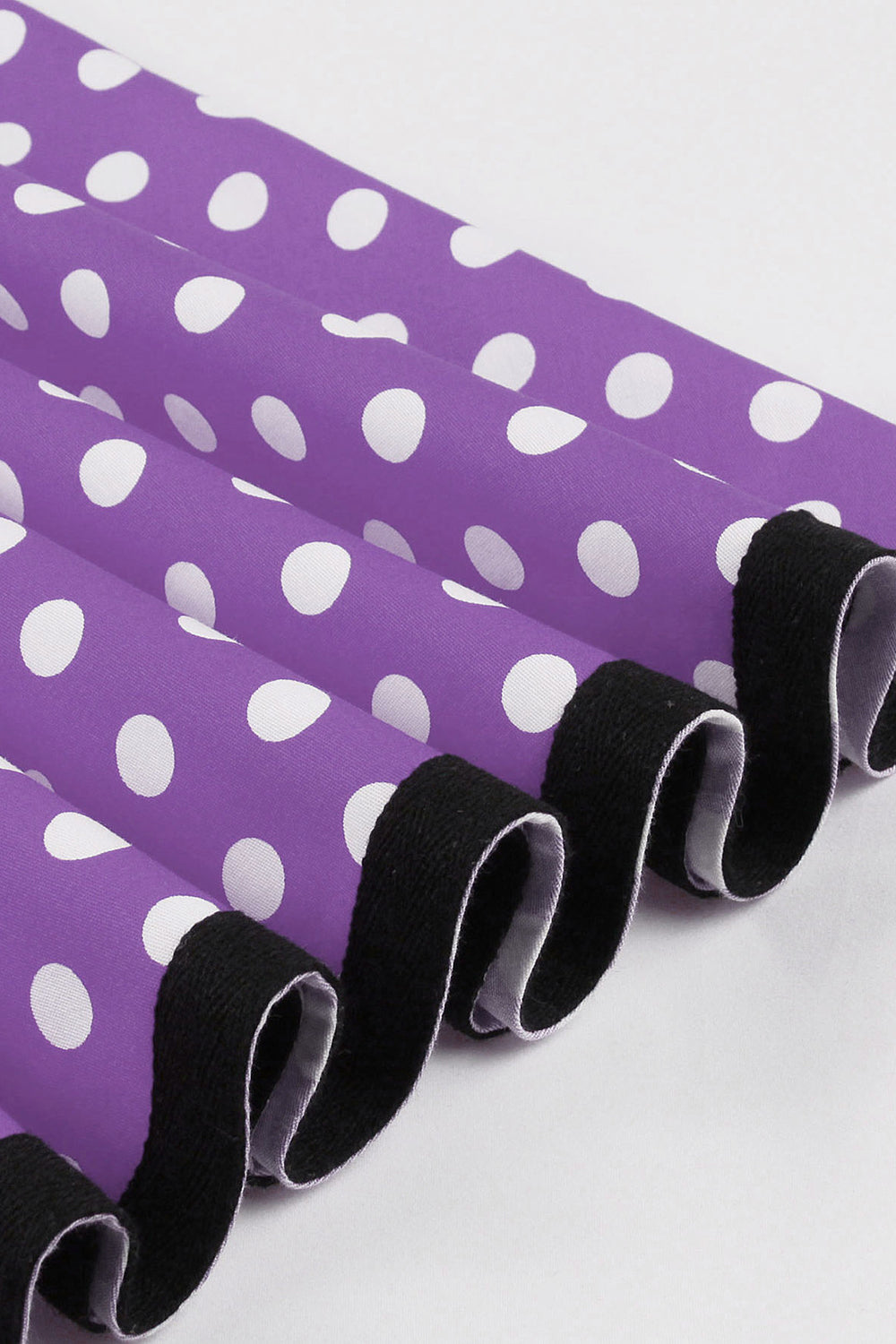 Red Polka Dots Halter Swing 1950s Dress