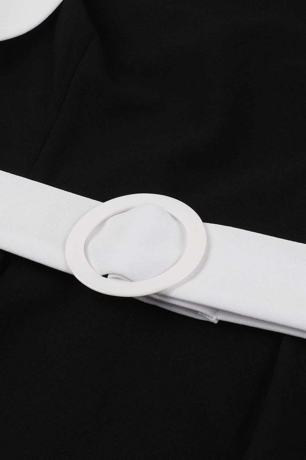 Square Neck Black Bodycon 1960s Dress