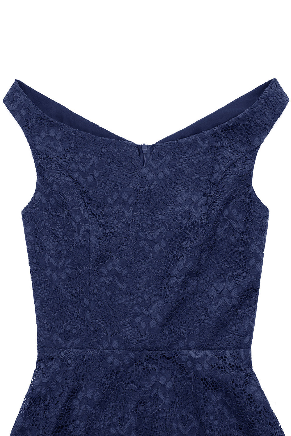 Pink A Line Lace Dress with Sleeveless