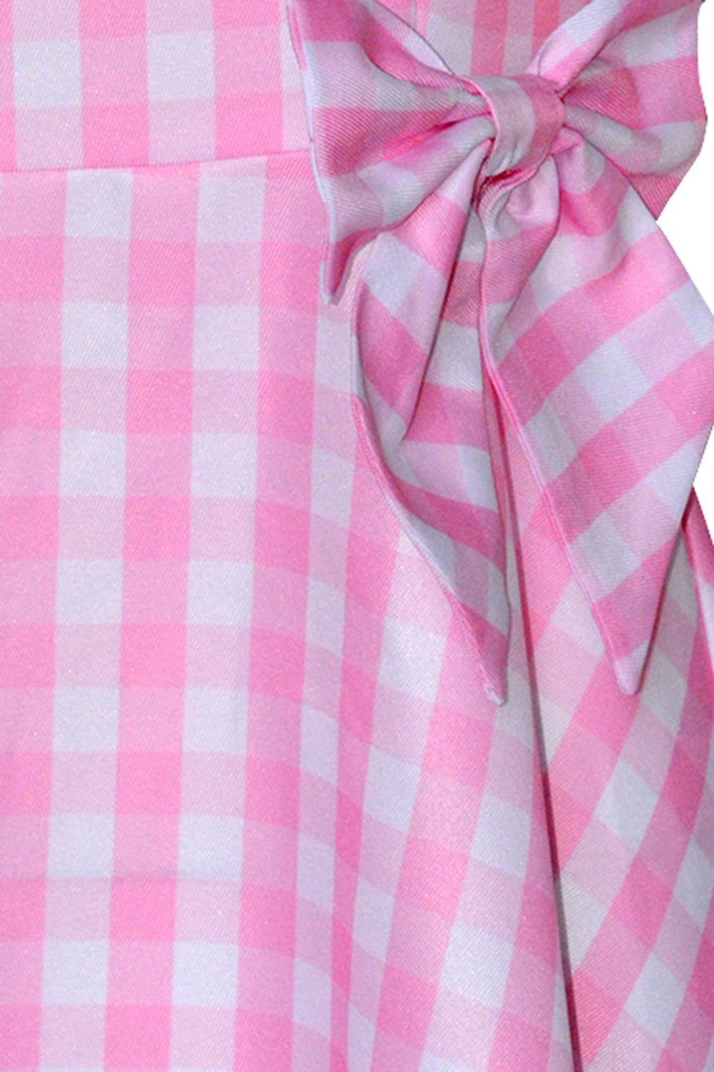 Pink Plaid Pin Up 1950s Dress Accessory Set