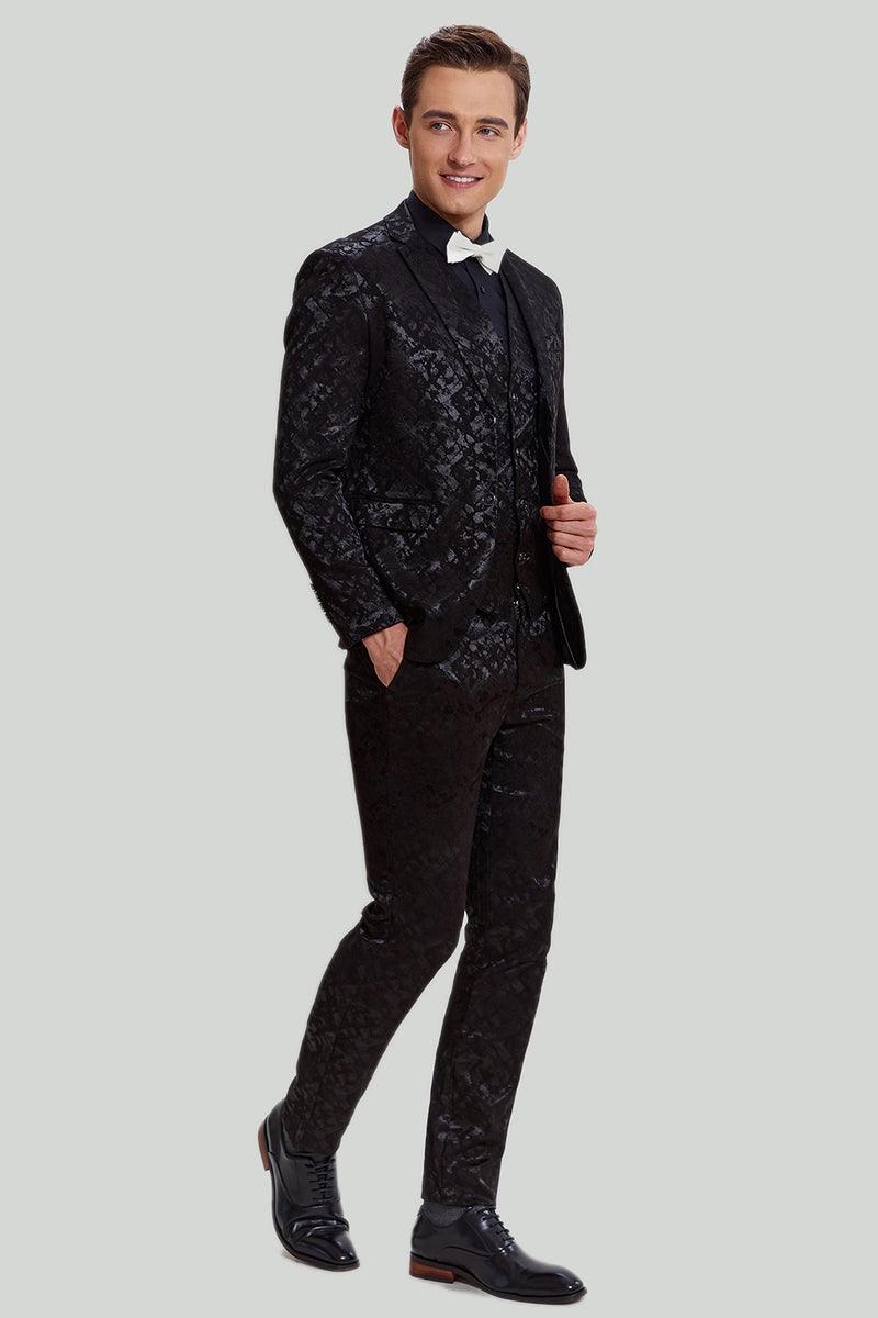 Black lace hot sale suit jacket