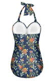 Flower One Piece Swimsuit