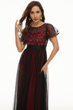 Sequins Tulle Mother of The Bride Dress