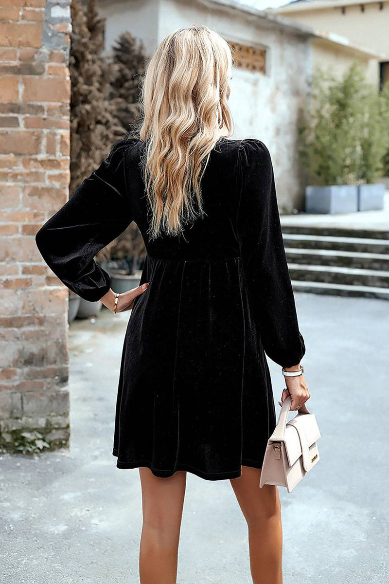 Next black hotsell velvet dress