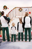 Green Plaid Family Merry Christmas Pajama Sets