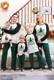 Green Plaid Family Merry Christmas Pajama Sets