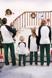 Green Plaid Family Merry Christmas Pajama Sets