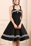 Halter Black Dress