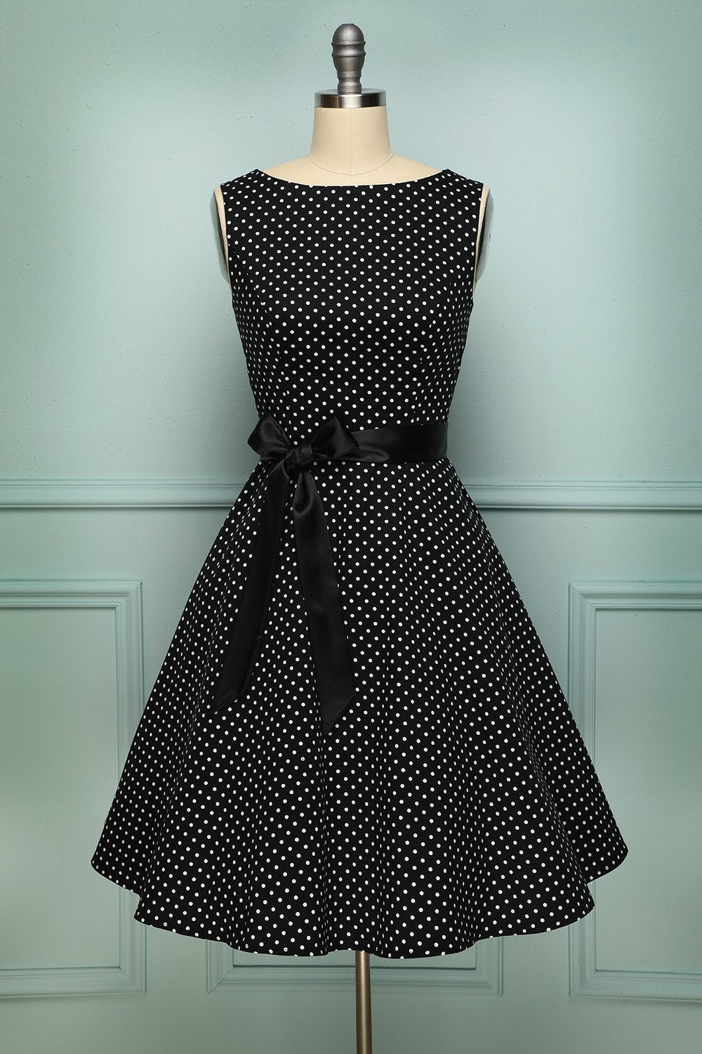 Black Small White Dot