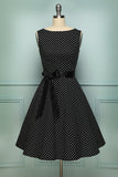 Black Small White Dot